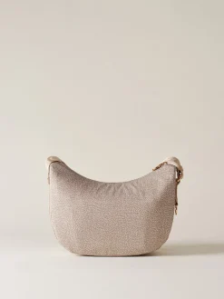 Vedi Tutti|Borse A Tracolla<Borbonese ECO LINE LUNA BAG SMALL SABBIA