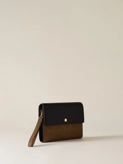 Vedi Tutti|Beauty Case<Borbonese FLAT POUCH OP NATURALE/NERO