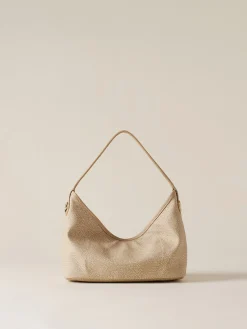 Vedi Tutti|Borse Hobo<Borbonese FLIGHT BORSA HOBO SMALL SABBIA