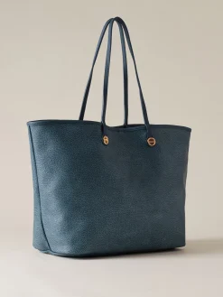Vedi Tutti|Borse A Spalla<Borbonese FLIGHT BORSA SHOPPING LARGE DENIM