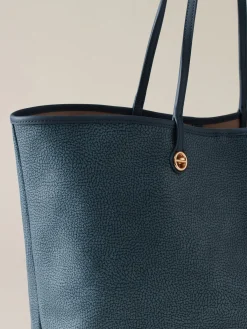 Vedi Tutti|Borse A Spalla<Borbonese FLIGHT BORSA SHOPPING LARGE DENIM
