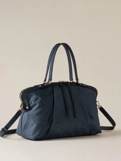 Vedi Tutti|Frame<Borbonese FRAME BORSA BAULETTO MEDIUM BLU LAPIS