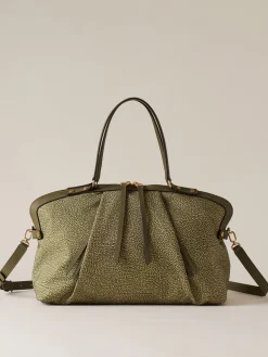 Vedi Tutti|Frame<Borbonese FRAME BORSA BAULETTO MEDIUM OLIVE