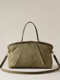Vedi Tutti|Frame<Borbonese FRAME BORSA BAULETTO MEDIUM OLIVE