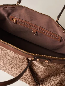 Vedi Tutti|Frame<Borbonese FRAME BORSA BAULETTO MEDIUM BEIGE/MARRONE