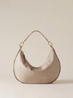 Vedi Tutti|Borse Hobo<Borbonese FRAME BORSA HOBO MEDIUM SABBIA