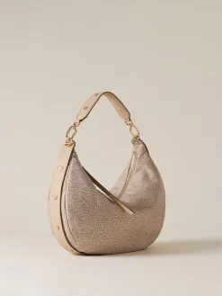 Vedi Tutti|Borse Hobo<Borbonese FRAME BORSA HOBO MEDIUM SABBIA