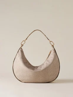 Vedi Tutti|Borse Hobo<Borbonese FRAME BORSA HOBO MEDIUM SABBIA