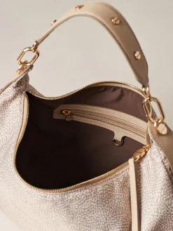 Vedi Tutti|Borse Hobo<Borbonese FRAME BORSA HOBO MEDIUM SABBIA