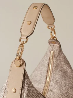 Vedi Tutti|Borse Hobo<Borbonese FRAME BORSA HOBO MEDIUM SABBIA