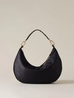 Vedi Tutti|Borse Hobo<Borbonese FRAME BORSA HOBO MEDIUM DARK BLACK