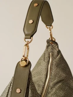 Vedi Tutti|Borse Hobo<Borbonese FRAME BORSA HOBO MEDIUM OLIVE