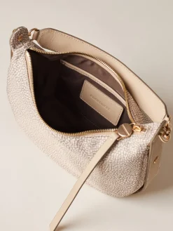 Vedi Tutti|Borse Hobo<Borbonese FRAME BORSA HOBO SMALL SABBIA