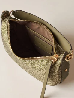 Vedi Tutti|Borse Hobo<Borbonese FRAME BORSA HOBO SMALL OLIVE