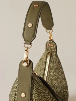 Vedi Tutti|Borse Hobo<Borbonese FRAME BORSA HOBO SMALL OLIVE
