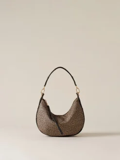 Vedi Tutti|Borse Hobo<Borbonese FRAME BORSA HOBO SMALL OP NATURALE/NERO