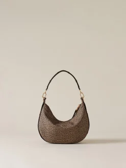 Vedi Tutti|Borse Hobo<Borbonese FRAME BORSA HOBO SMALL OP NATURALE/NERO