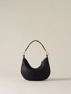 Vedi Tutti|Borse Hobo<Borbonese FRAME BORSA HOBO SMALL DARK BLACK