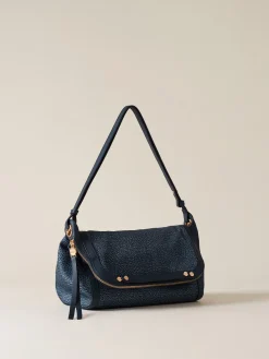 Vedi Tutti|Frame<Borbonese FRAME TRACOLLA SMALL BLU LAPIS