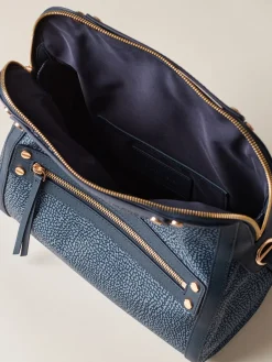 Vedi Tutti|Frame<Borbonese FRAME TRACOLLA SMALL BLU LAPIS