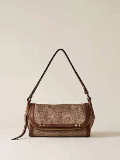 Vedi Tutti|Frame<Borbonese FRAME TRACOLLA SMALL BEIGE/MARRONE