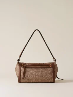 Vedi Tutti|Frame<Borbonese FRAME TRACOLLA SMALL BEIGE/MARRONE
