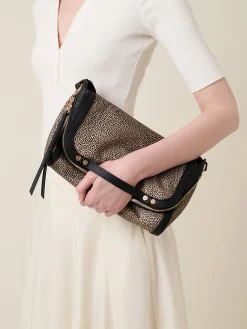 Vedi Tutti|Frame<Borbonese FRAME TRACOLLA SMALL OP NATURALE/NERO