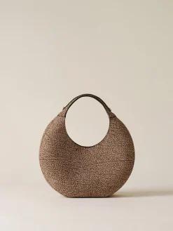 Vedi Tutti|Borse Hobo<Borbonese FULL MOON BORSA HOBO MEIDUM CUOIO