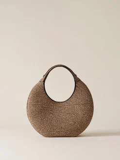 Vedi Tutti|Borse Hobo<Borbonese FULL MOON BORSA HOBO MEIDUM CUOIO