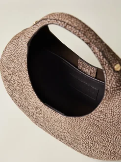 Vedi Tutti|Borse Hobo<Borbonese FULL MOON BORSA HOBO MEIDUM CUOIO