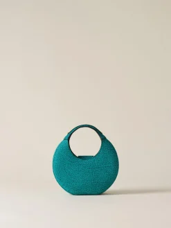 Vedi Tutti|Borse A Mano<Borbonese FULL MOON BORSA MINI EMERALD