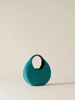 Vedi Tutti|Borse A Mano<Borbonese FULL MOON BORSA MINI EMERALD