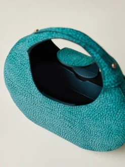 Vedi Tutti|Borse A Mano<Borbonese FULL MOON BORSA MINI EMERALD