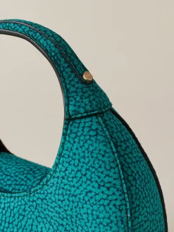 Vedi Tutti|Borse A Mano<Borbonese FULL MOON BORSA MINI EMERALD