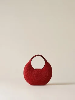 Vedi Tutti|Borse A Mano<Borbonese FULL MOON BORSA MINI ROSSO