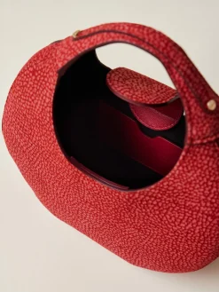Vedi Tutti|Borse A Mano<Borbonese FULL MOON BORSA MINI ROSSO