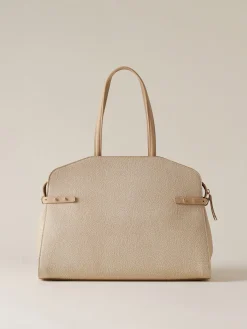 Vedi Tutti|Borse Shopping<Borbonese GEMINI BORSA SHOPPING MEDIUM SABBIA