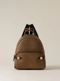 Vedi Tutti|Zaini<Borbonese GEMINI ZAINO MEDIUM OP NATURALE/NERO