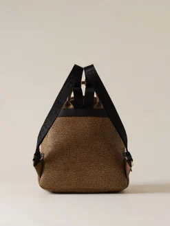 Vedi Tutti|Zaini<Borbonese GEMINI ZAINO MEDIUM OP NATURALE/NERO