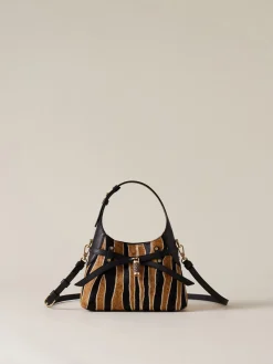 Vedi Tutti|Borse Mini<Borbonese HALO MINI BAG CORTECCIA/NERO