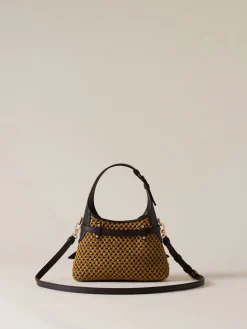 Vedi Tutti|Borse Mini<Borbonese HALO MINI BAG SENAPE/EBANO