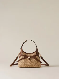 Vedi Tutti|Borse Mini<Borbonese HALO MINI BAG NATURALE/CORTECCIA