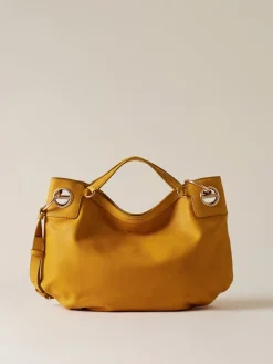 Vedi Tutti|Borse Hobo<Borbonese LONDON BORSA HOBO MEDIUM SAFFRON