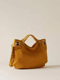 Vedi Tutti|Borse Hobo<Borbonese LONDON BORSA HOBO MEDIUM SAFFRON
