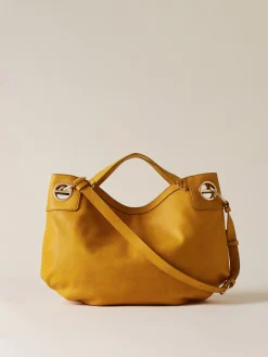 Vedi Tutti|Borse Hobo<Borbonese LONDON BORSA HOBO MEDIUM SAFFRON