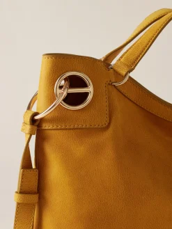 Vedi Tutti|Borse Hobo<Borbonese LONDON BORSA HOBO MEDIUM SAFFRON