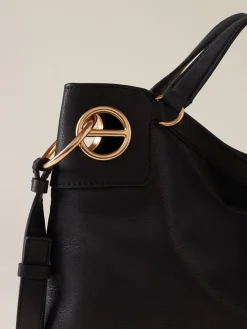 Vedi Tutti|Borse Hobo<Borbonese LONDON BORSA HOBO MEDIUM NERO
