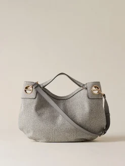 Vedi Tutti|Borse Hobo<Borbonese LONDON BORSA HOBO MEDIUM GRIGIO