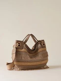 Vedi Tutti|Borse Hobo<Borbonese LONDON BORSA HOBO MEDIUM NATURALE
