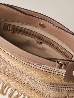 Vedi Tutti|Borse Hobo<Borbonese LONDON BORSA HOBO MEDIUM NATURALE